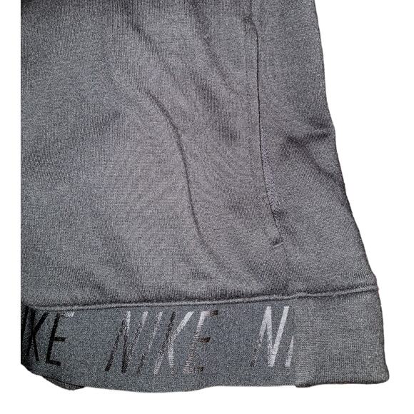 Nike Dri Fit Black Sweatshirt size small Funnel Neck - Picture 5 of 8